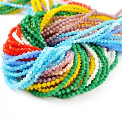 6mm bicone glaskrale